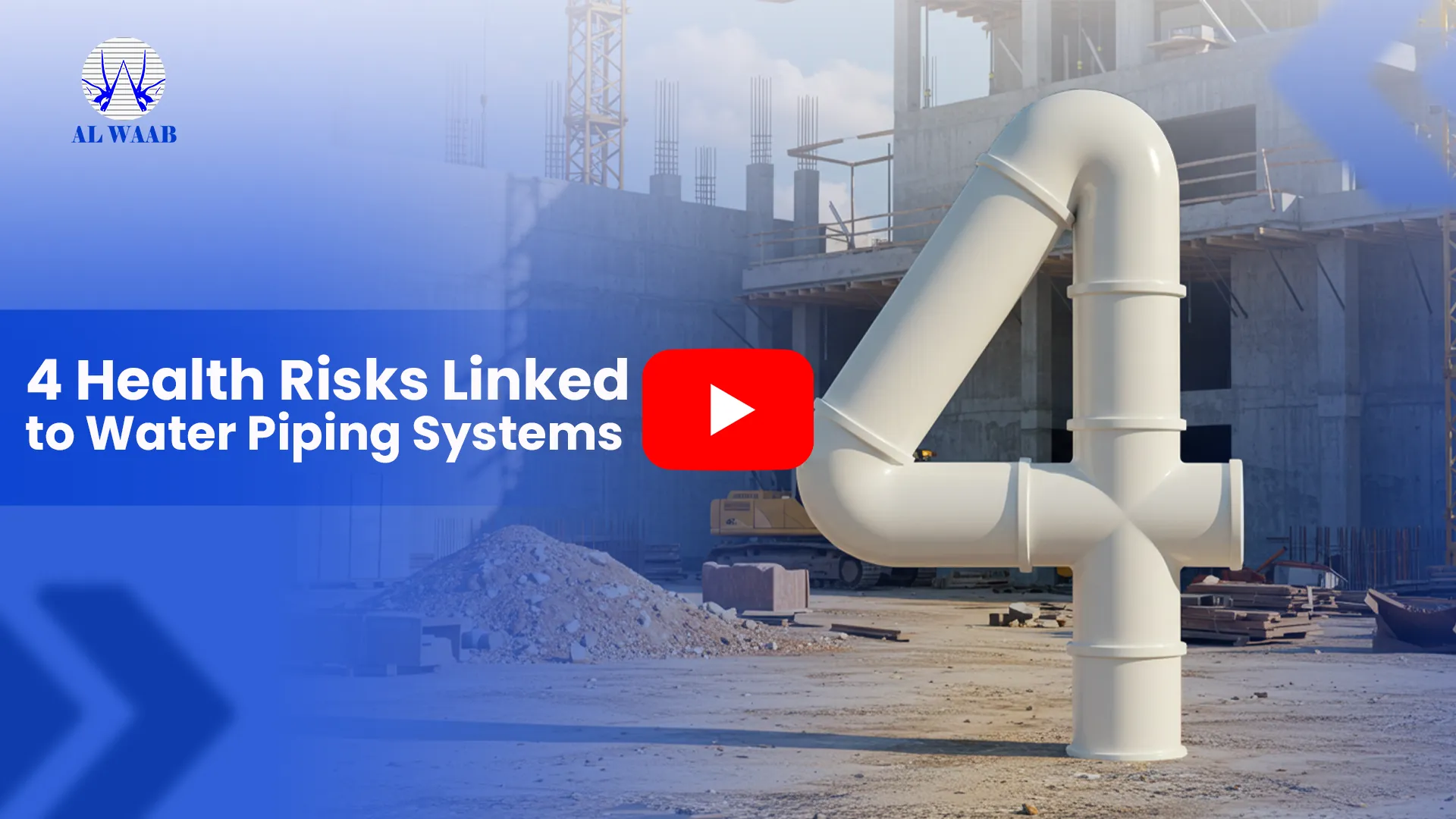 4 Health Risks Linked to Water Piping Systems - Al Waab Building Materials